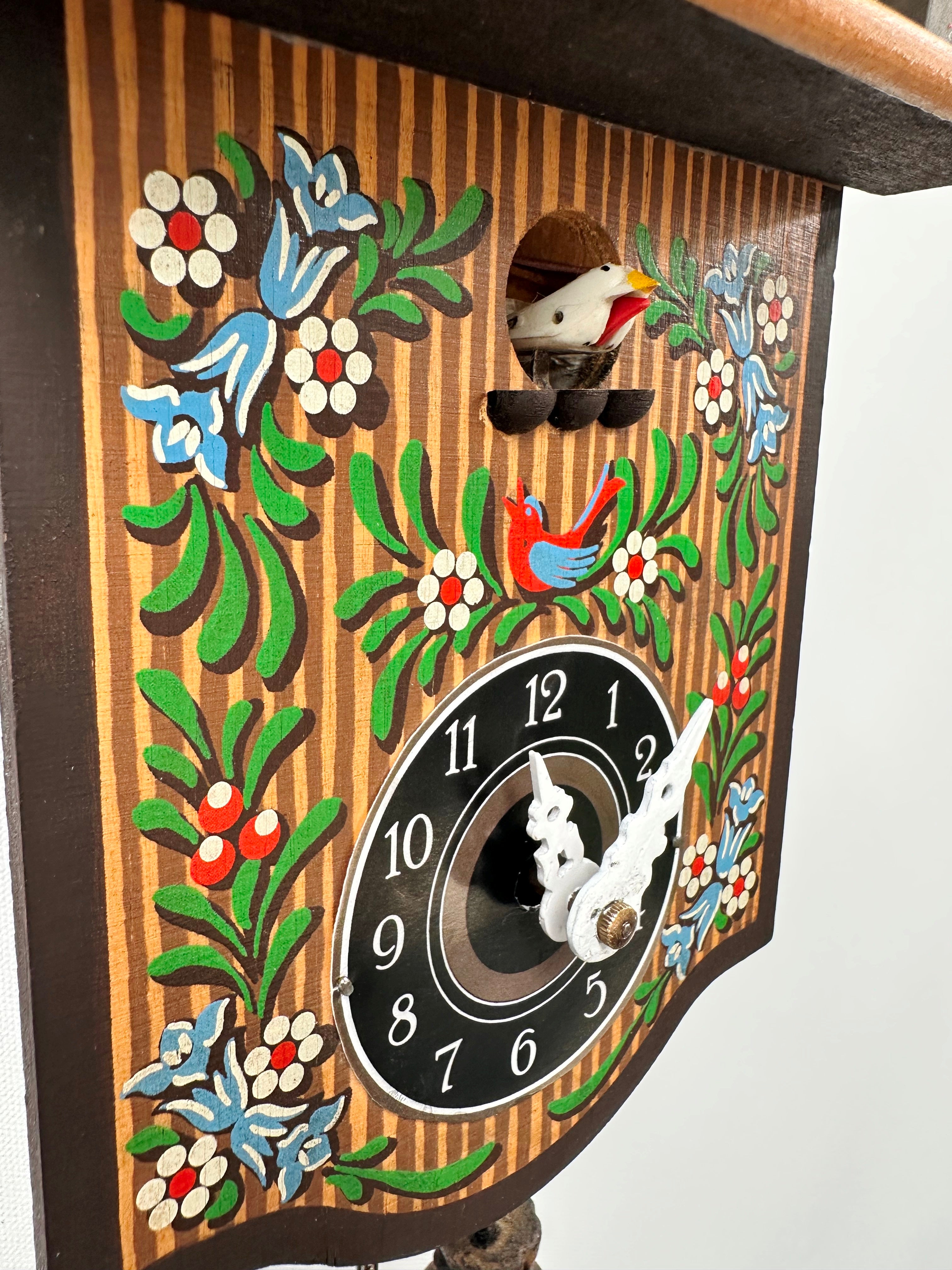 Vintage Toggili Cuckoo Wall Clock with Weather Station House | Adelaide Clocks