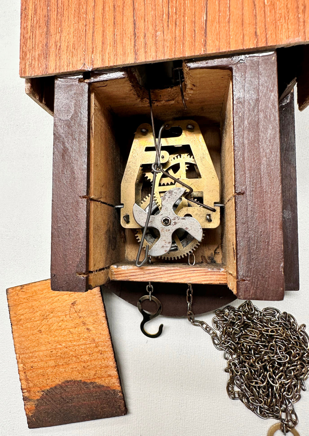 Vintage Toggili Cuckoo Wall Clock with Weather Station House | Adelaide Clocks