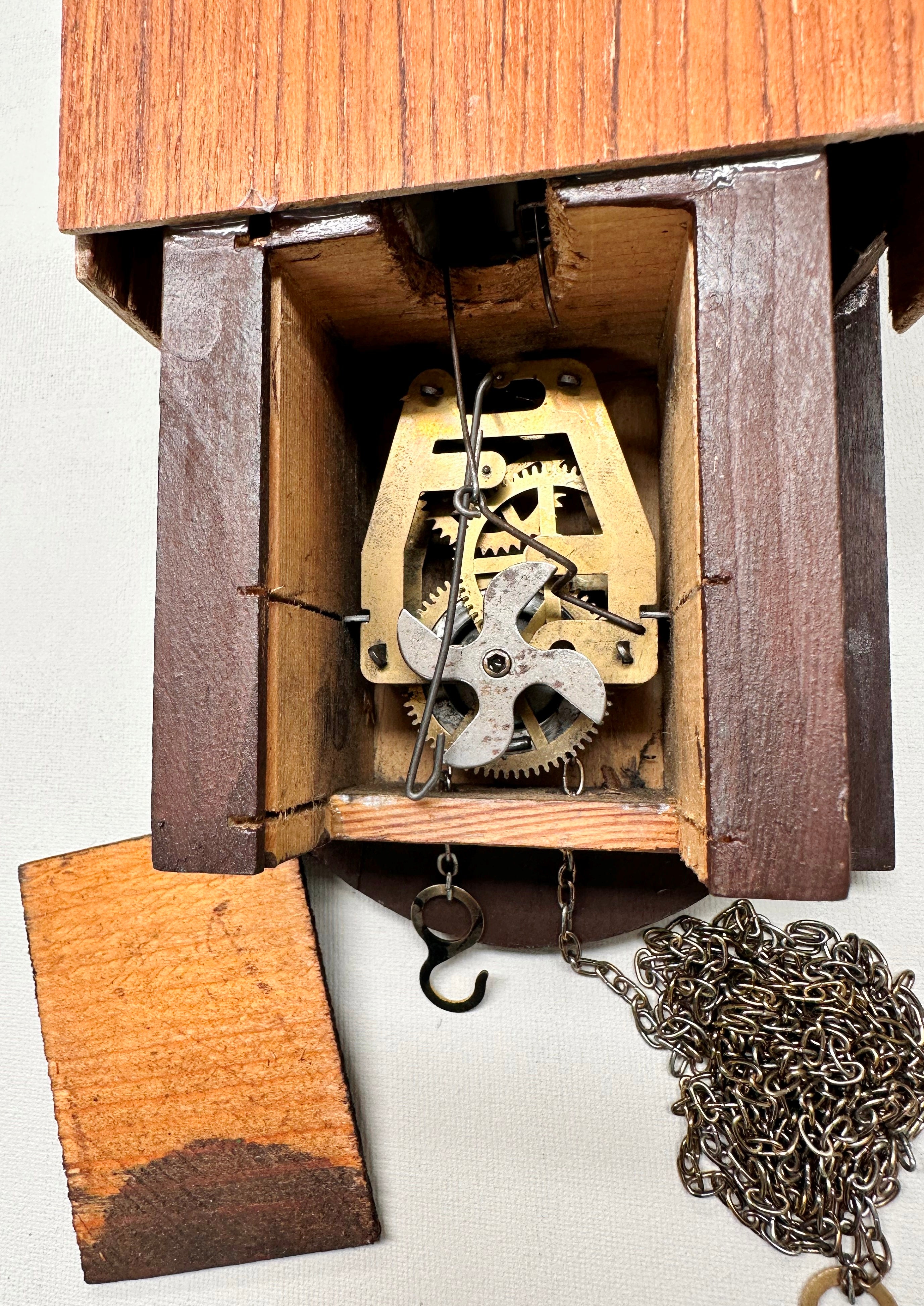 Vintage Toggili Cuckoo Wall Clock with Weather Station House | Adelaide Clocks