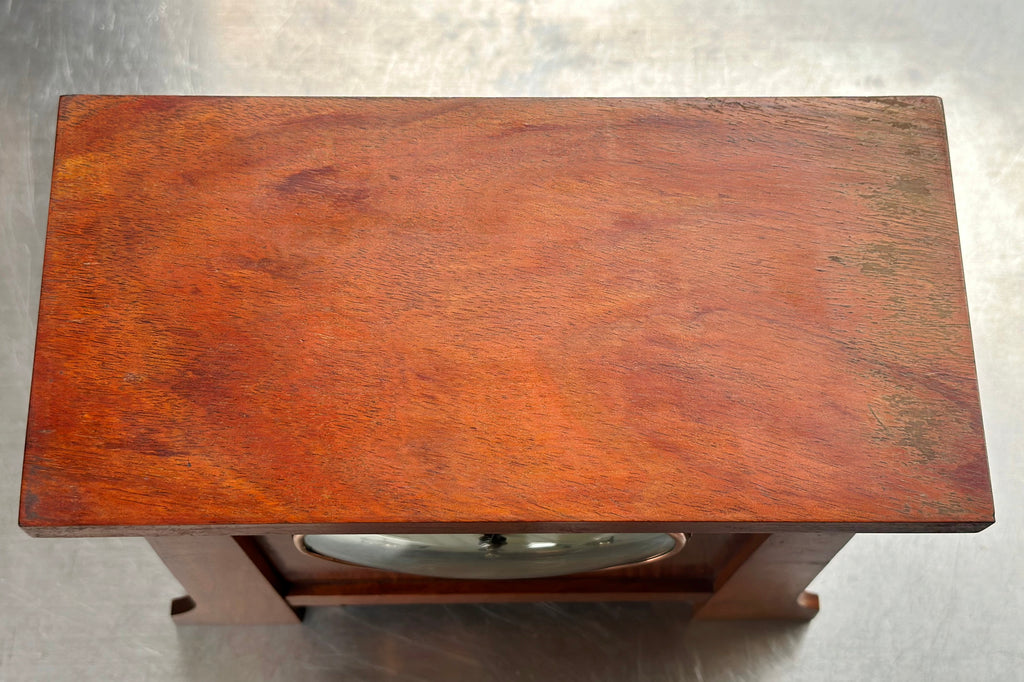  Antique GILBERT U.S.A Bell Chime and Hammer on Coil Strike Mantel Clock | Adelaide Clocks