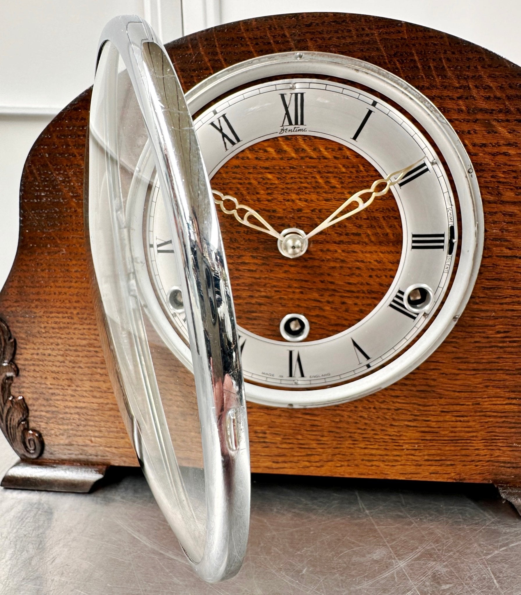 Vintage BenTime PERIVALE Westminster Chime Mantel Clock | Adelaide Clocks