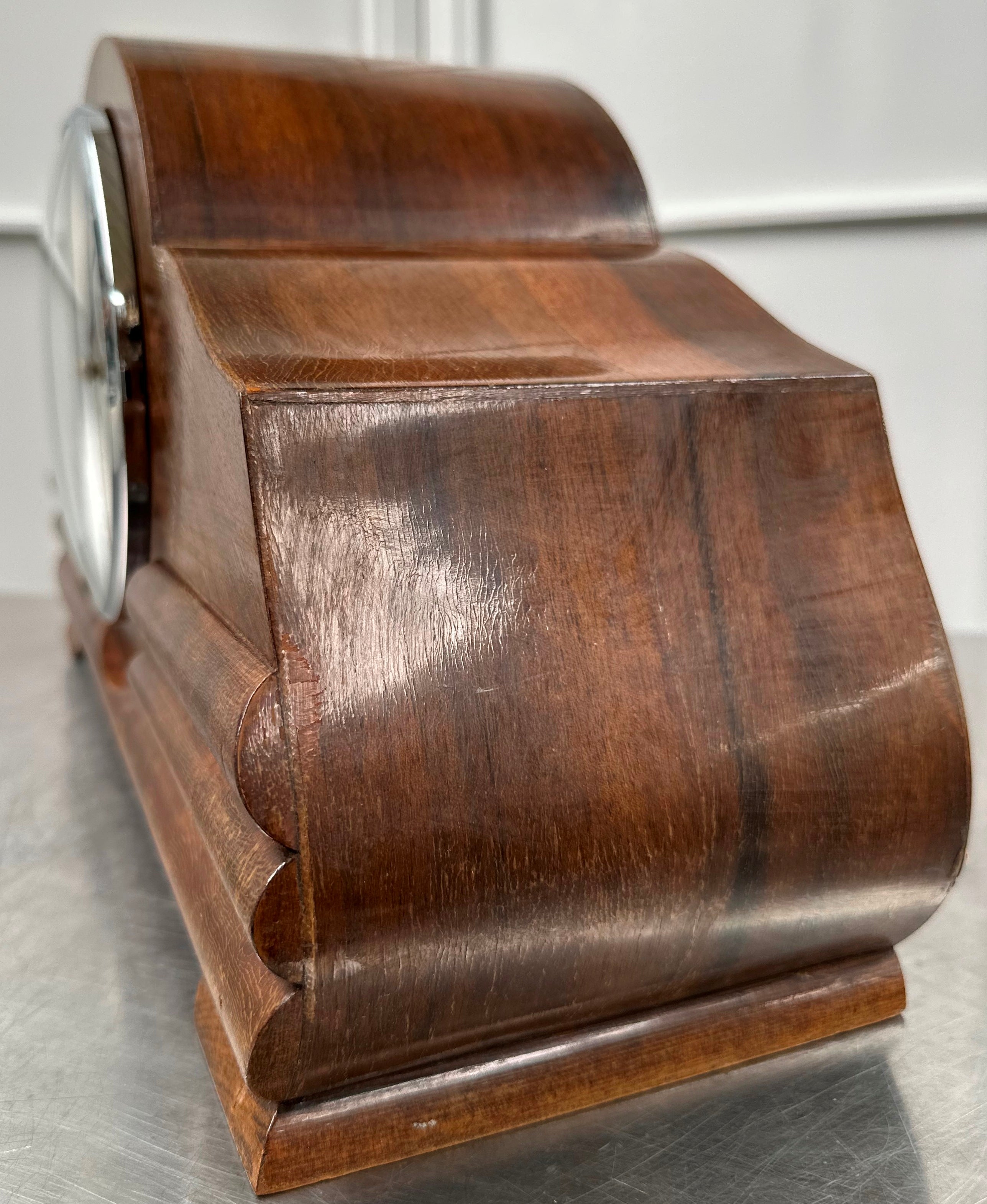 Vintage Art Deco Smiths Enfield Westminster Chime Mantel Clock | Adelaide Clocks