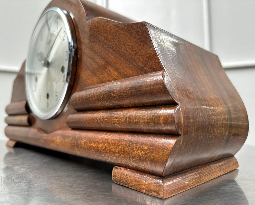 Vintage Art Deco Smiths Enfield Westminster Chime Mantel Clock | Adelaide Clocks