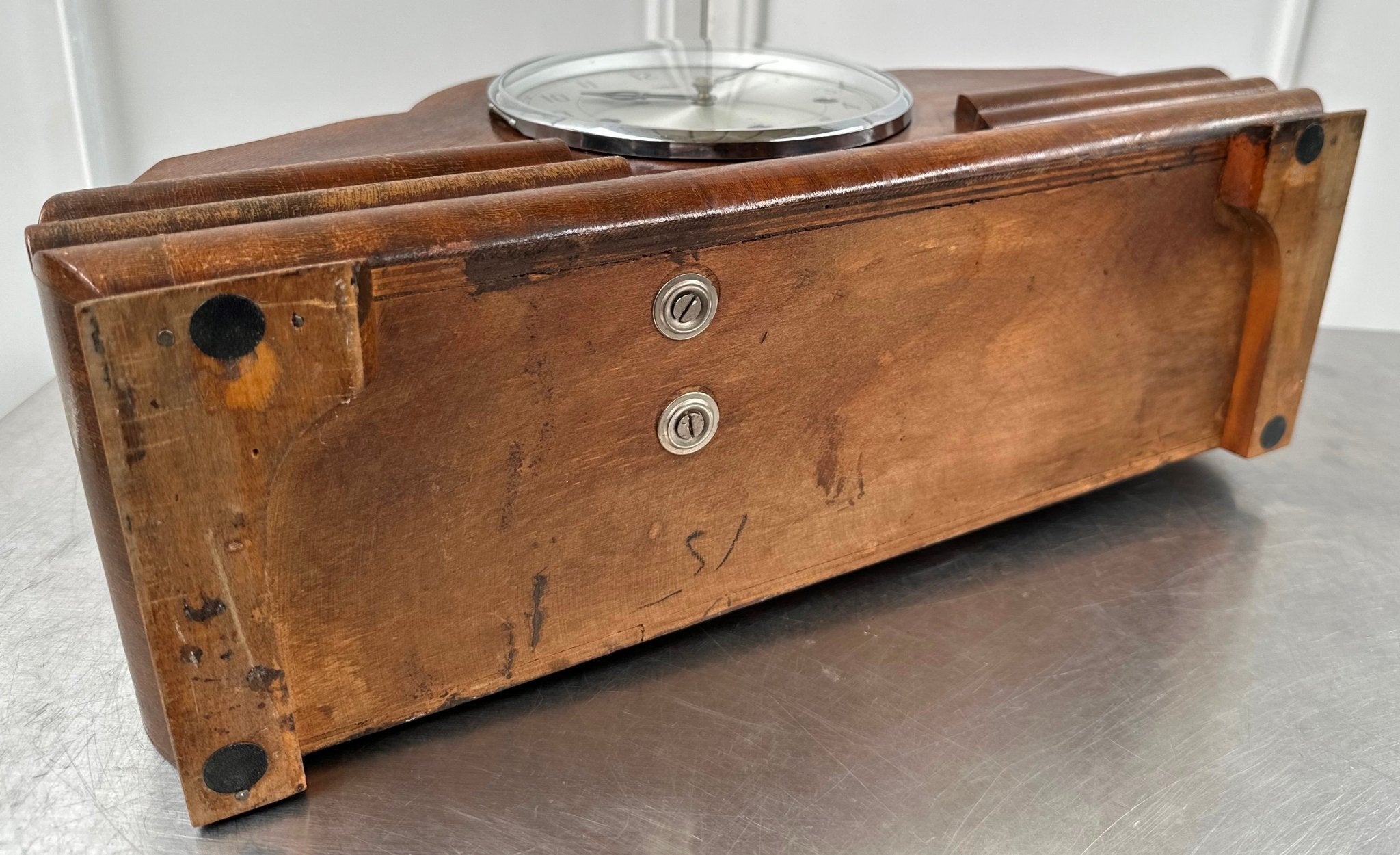 Vintage Art Deco Smiths Enfield Westminster Chime Mantel Clock | Adelaide Clocks