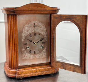 Original Antique HAC Battery Mantel Clock | eXibit collection