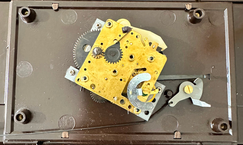 Vintage Art Deco Rhythm Alarm Mantel Desk Clock | Adelaide Clocks