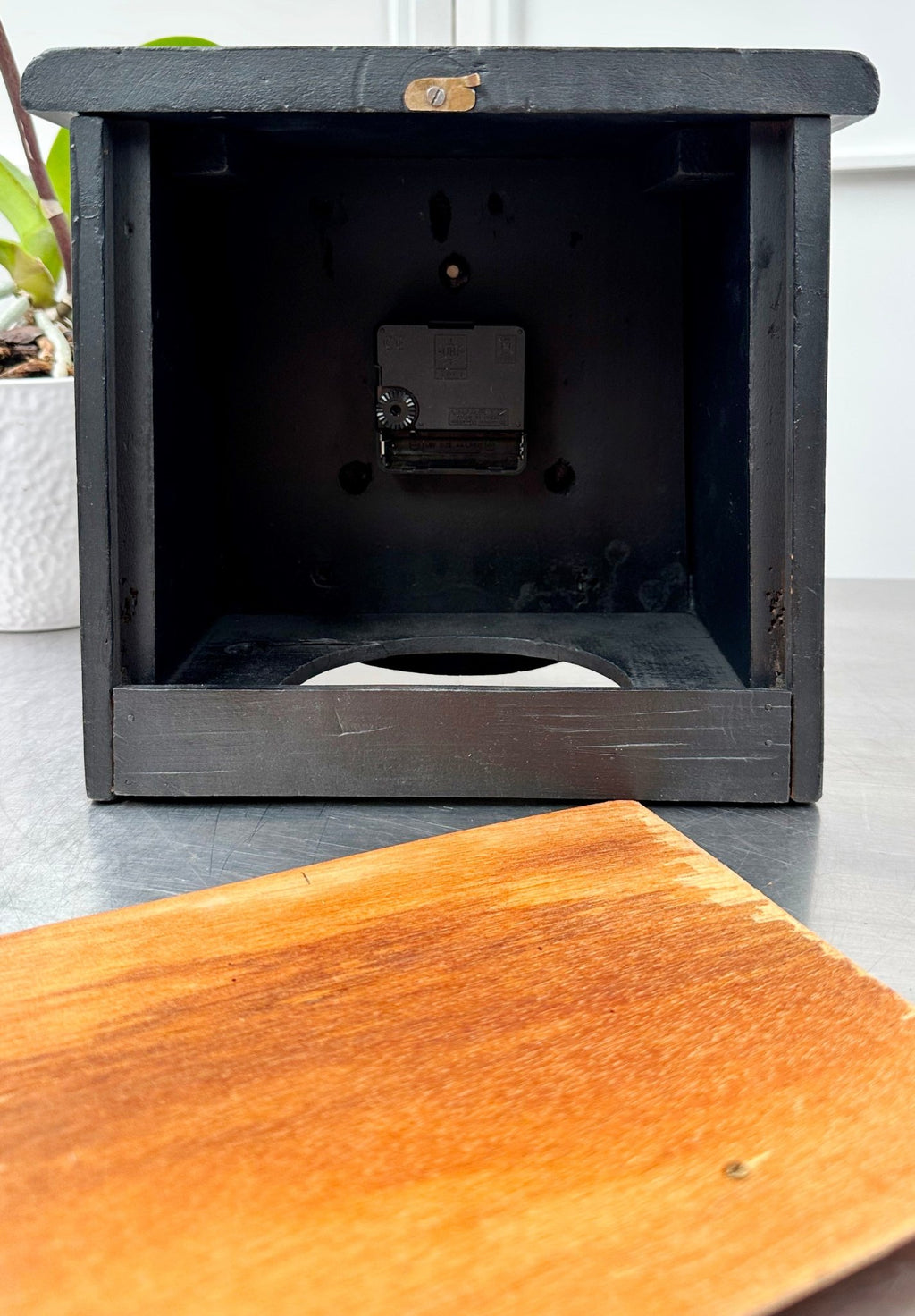 Antique American Wooden Mantel Quartz Clock | Adelaide Clocks