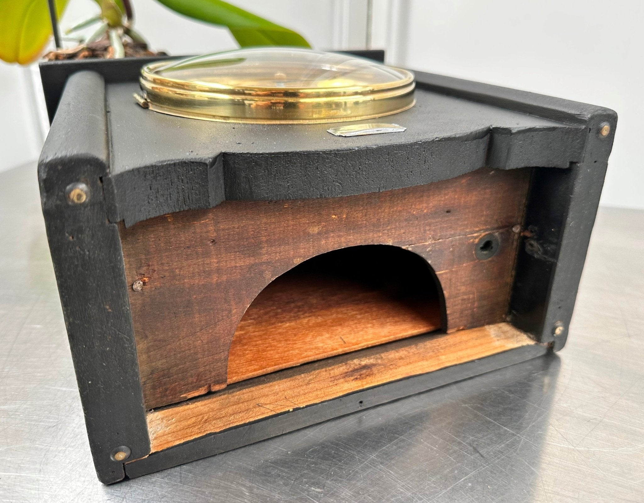 Antique American Wooden Mantel Quartz Clock | Adelaide Clocks