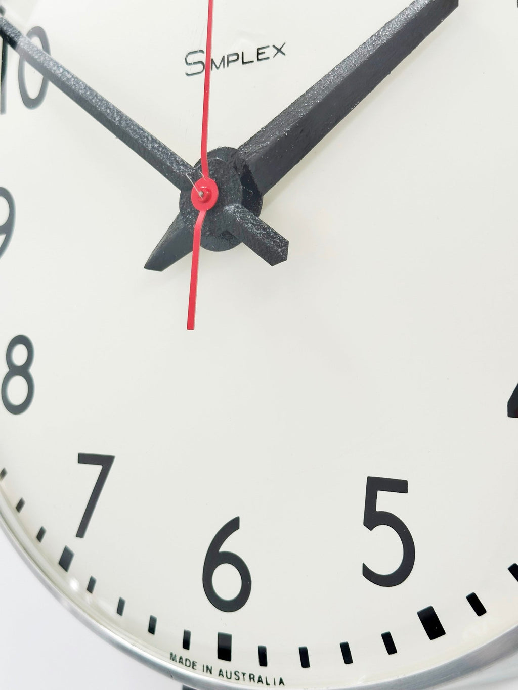 Vintage SIMPLEX Electric School Station Wall Clock | Adelaide Clocks