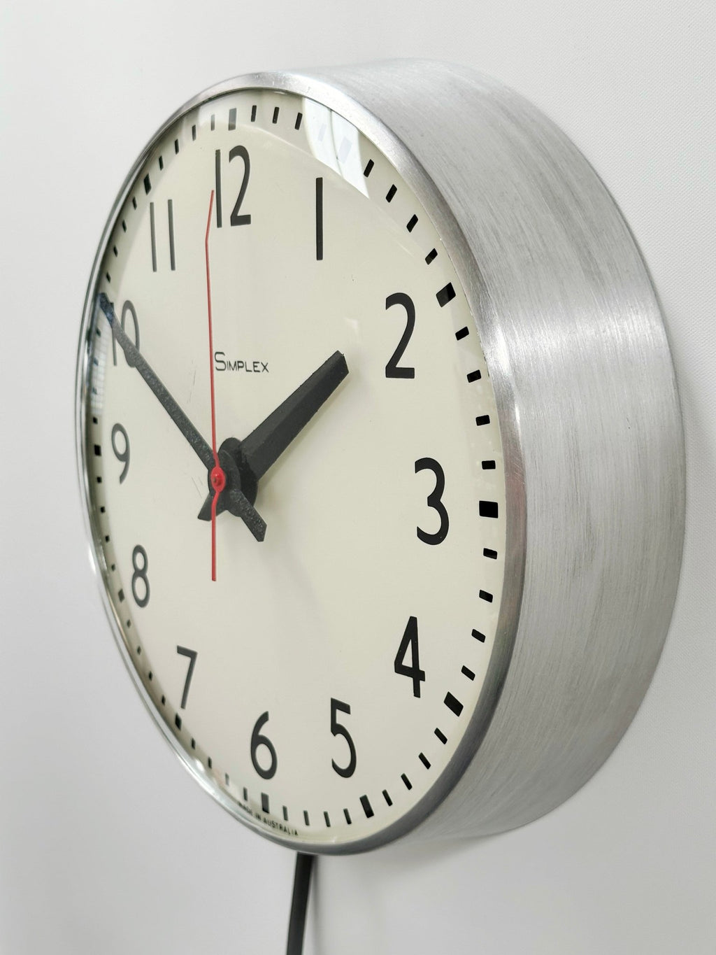 Vintage SIMPLEX Electric School Station Wall Clock | Adelaide Clocks