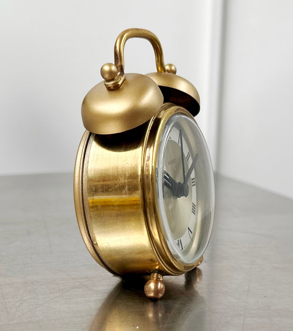 Vintage SALVEST Alarm Quartz Desk Clock | Adelaide Clocks