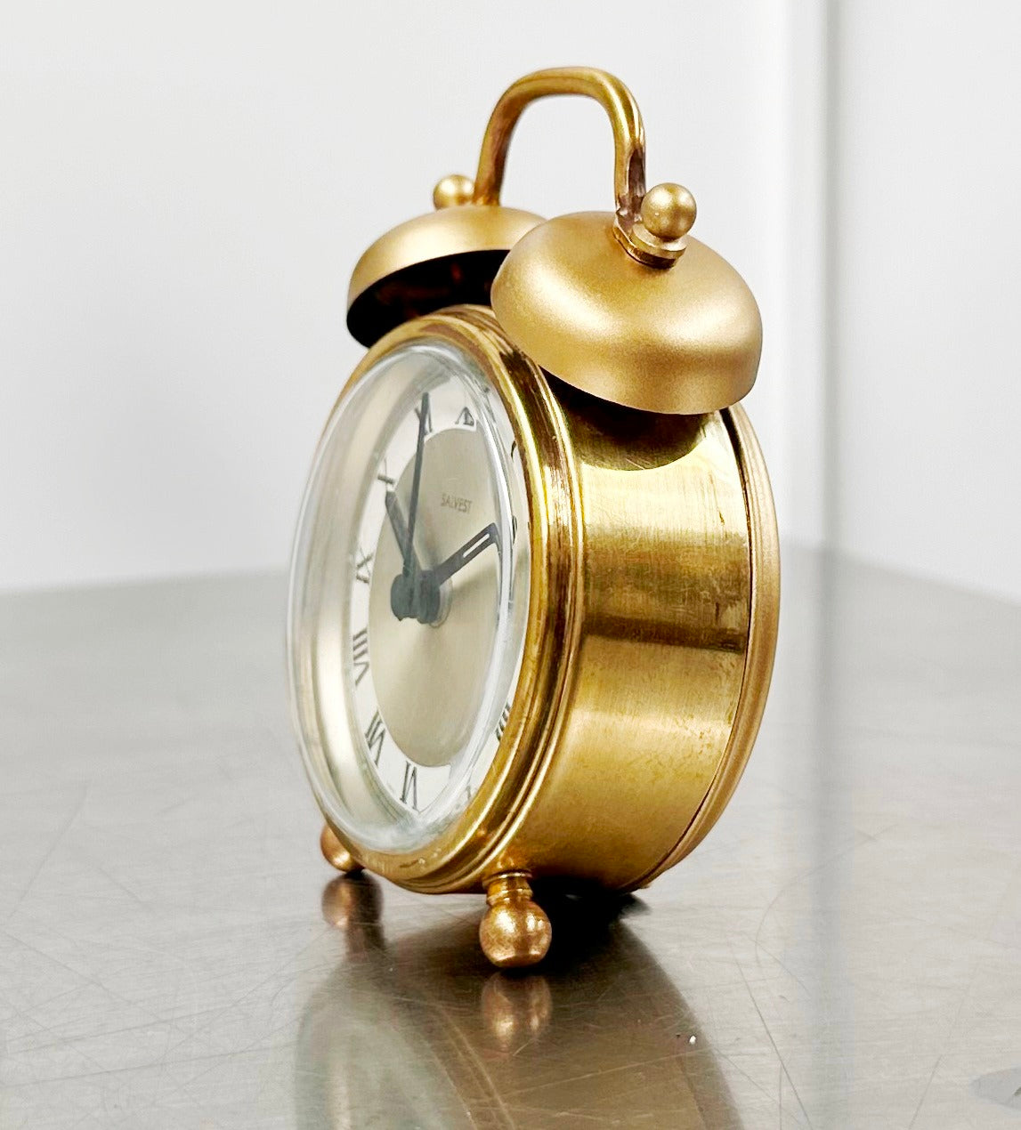 Vintage SALVEST Alarm Quartz Desk Clock | Adelaide Clocks