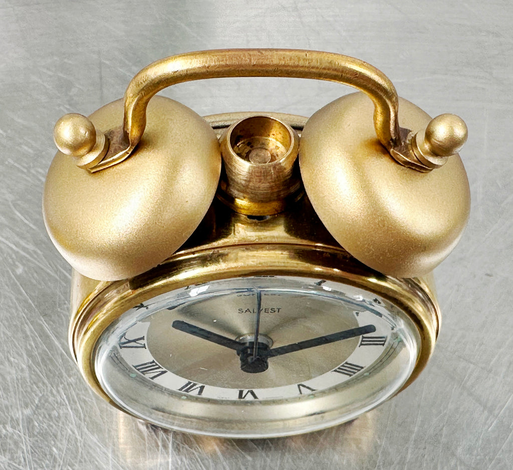 Vintage SALVEST Alarm Quartz Desk Clock | Adelaide Clocks
