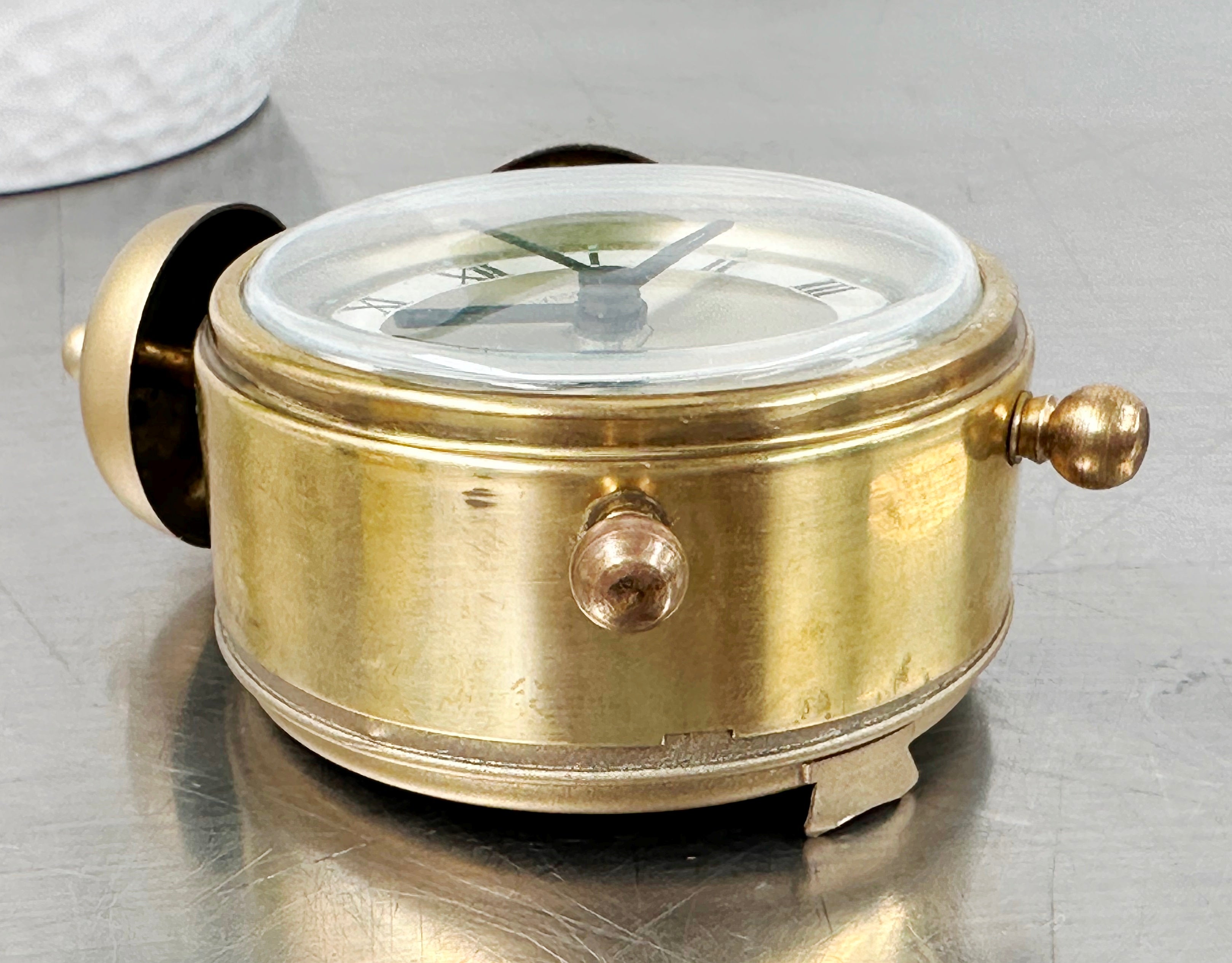 Vintage SALVEST Alarm Quartz Desk Clock | Adelaide Clocks