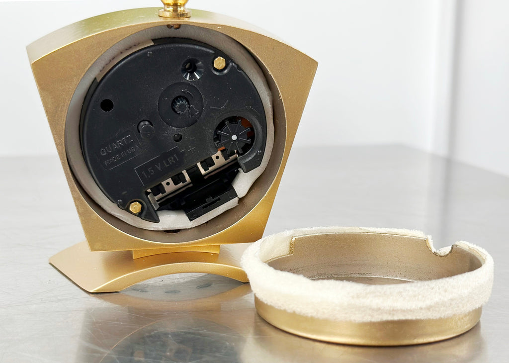 Vintage Diehl German Alarm Quartz Desk Clock | Adelaide Clocks