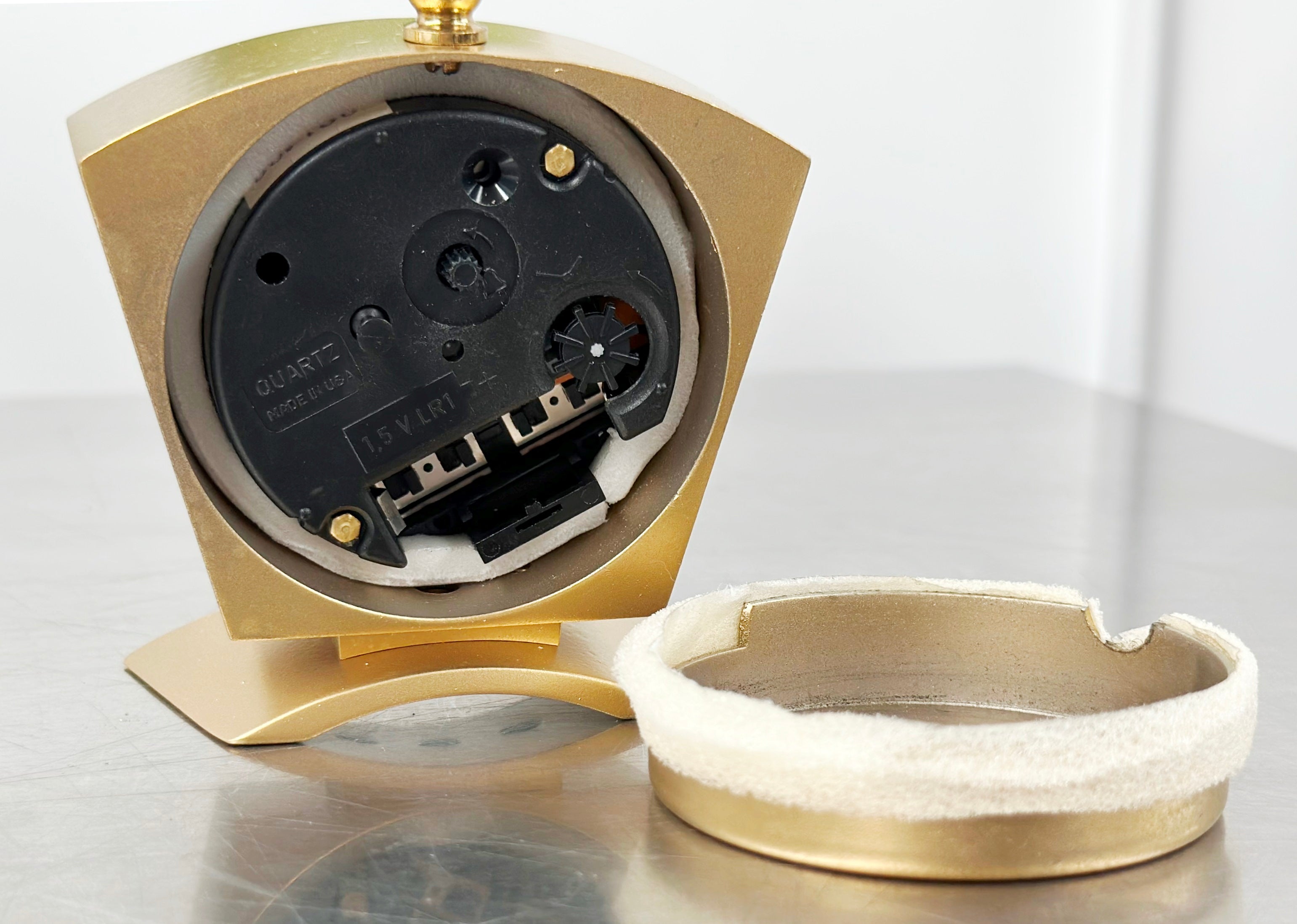 Vintage Diehl German Alarm Quartz Desk Clock | Adelaide Clocks