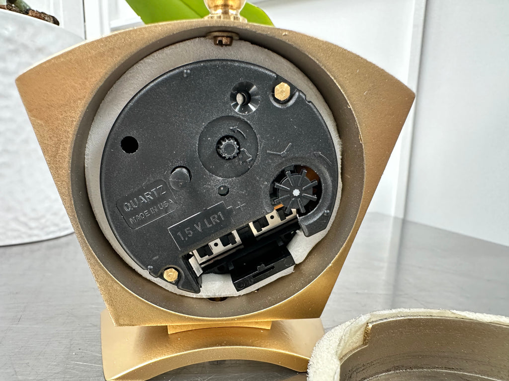 Vintage Diehl German Alarm Quartz Desk Clock | Adelaide Clocks