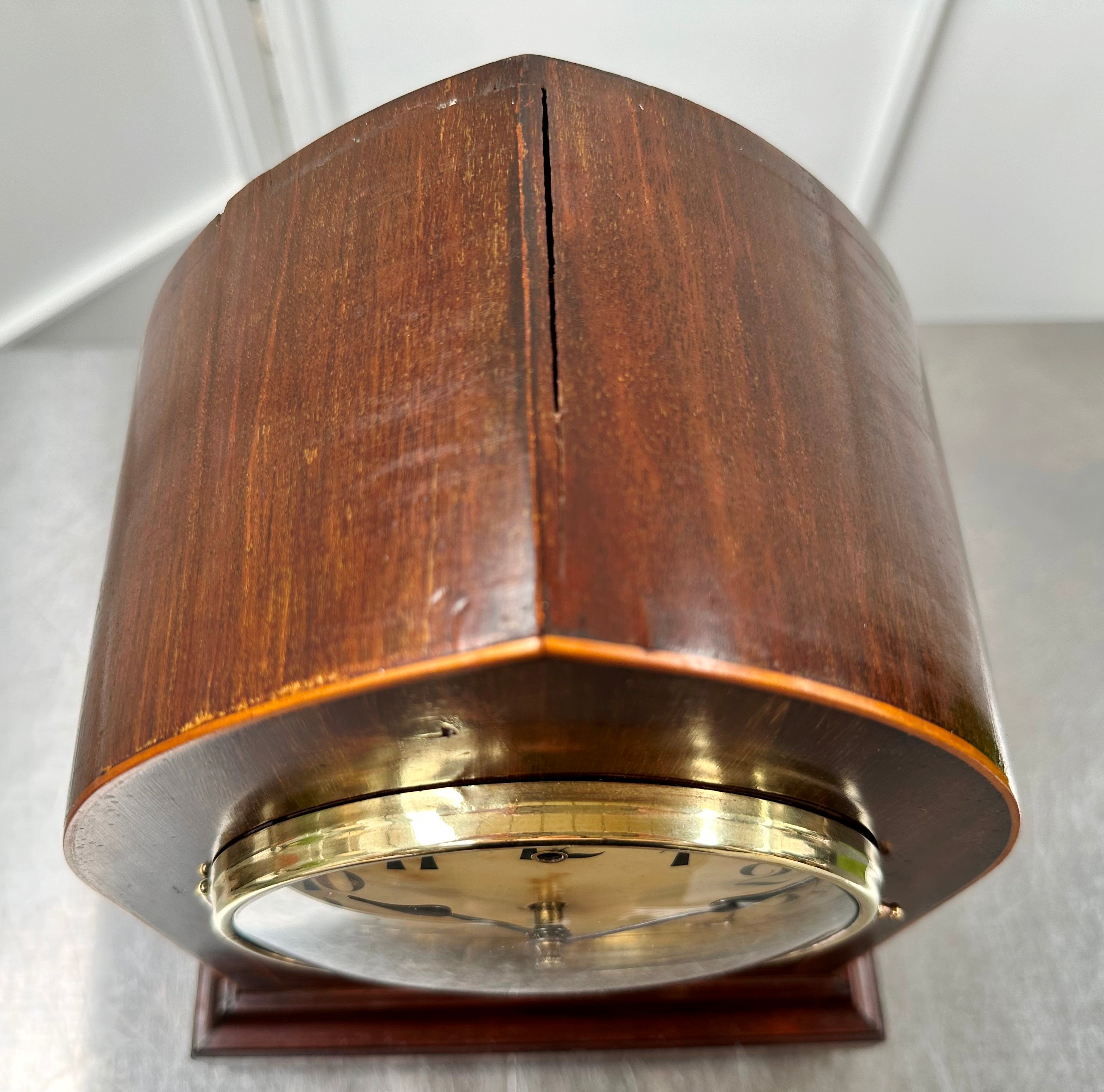 Antique Gilbert Beehive Hammer Strike Mantel Clock | Adelaide Clocks