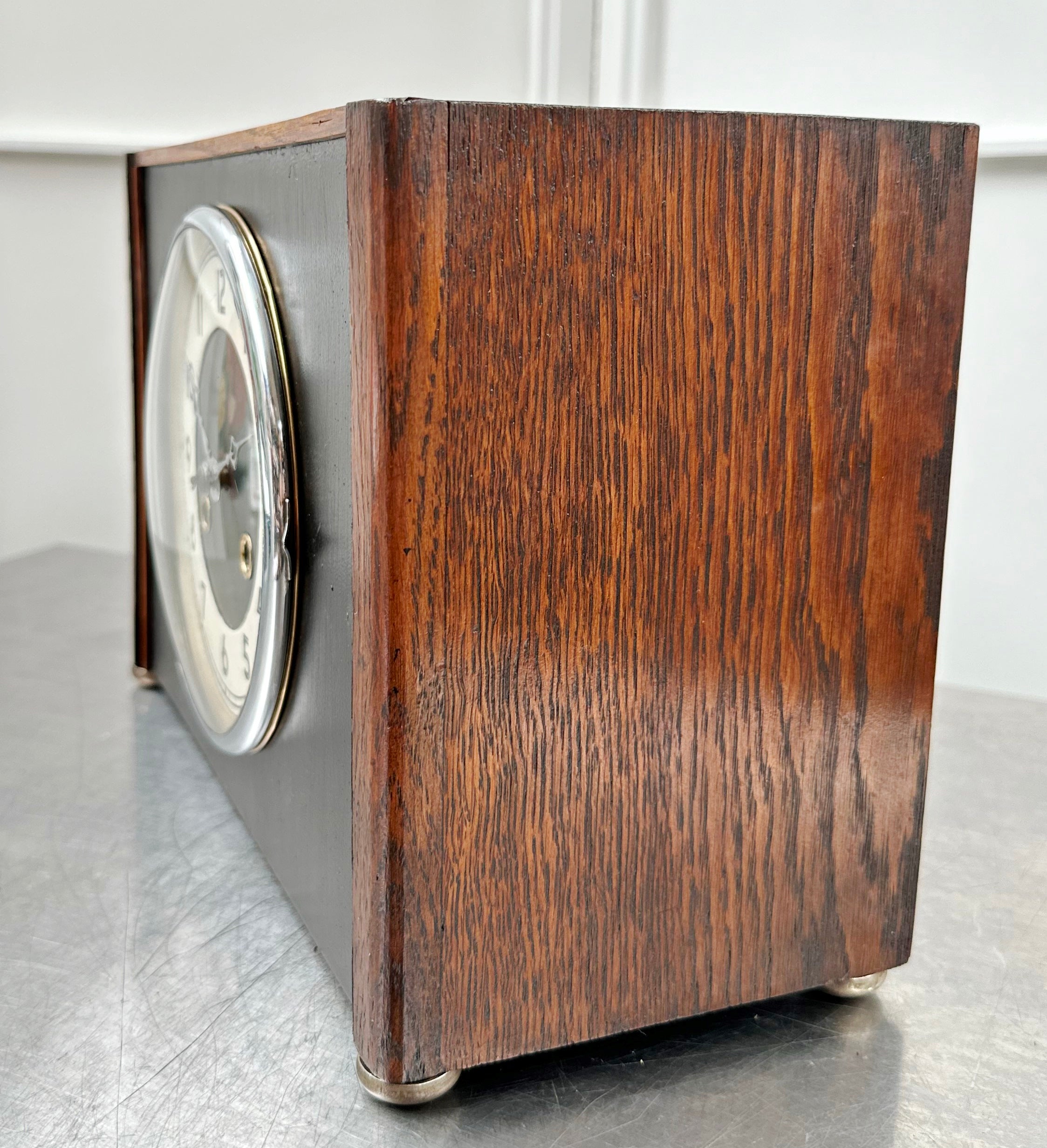 Vintage Art Deco Hammer on Rods Bim Bam Strike Mantel Clock | Adelaide ...