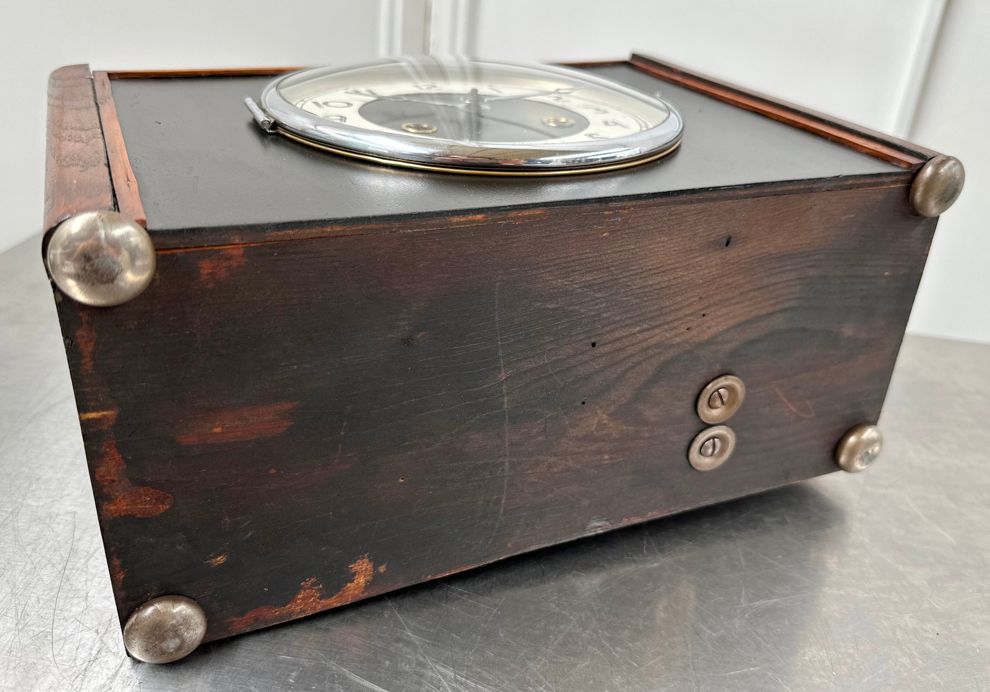 Vintage Art Deco Hammer on Rods Bim Bam Strike Mantel Clock | Adelaide ...