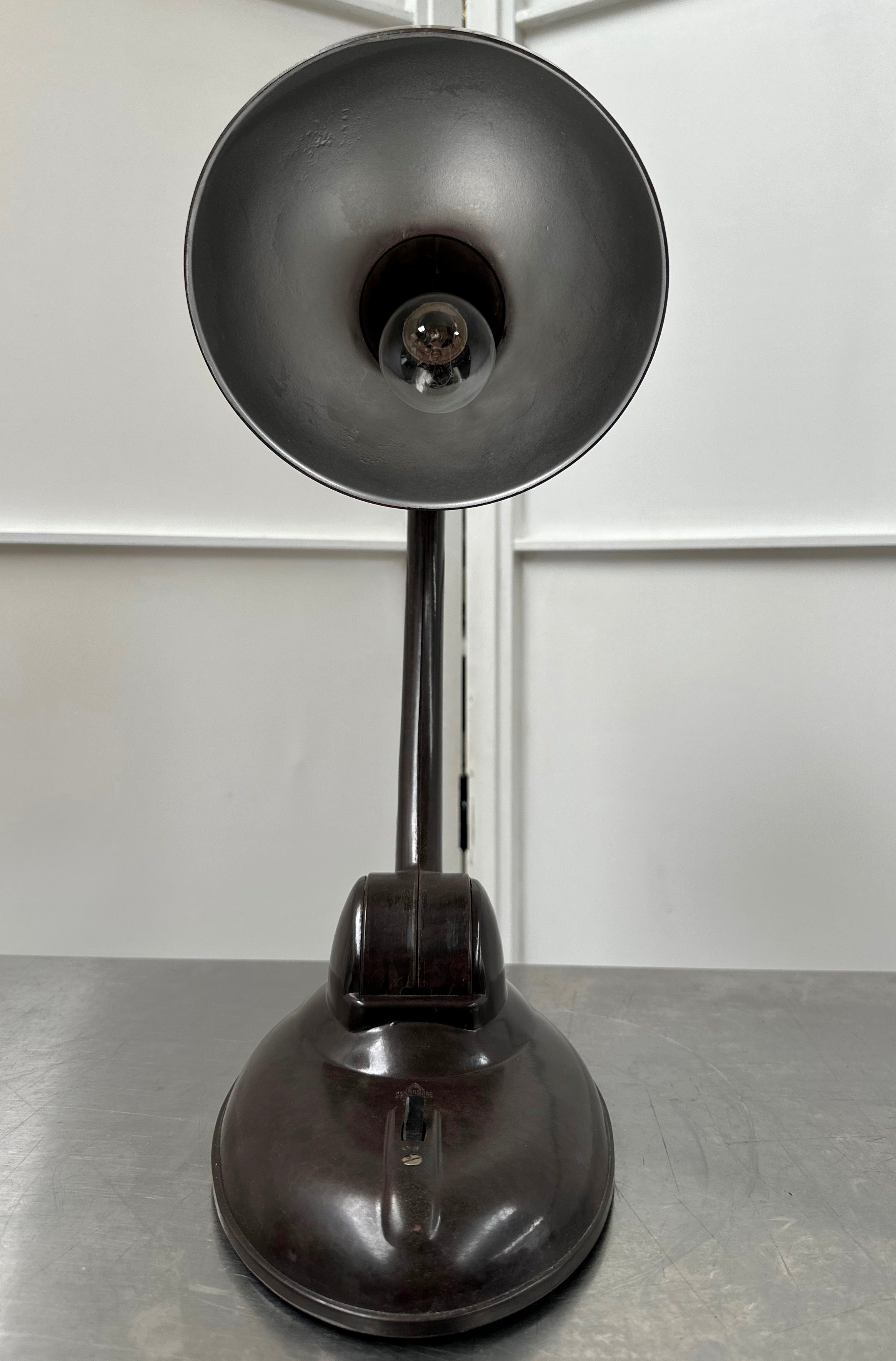 Vintage Duperite Bakelite Table Desk Wall Mount Lamp | Adelaide Clocks