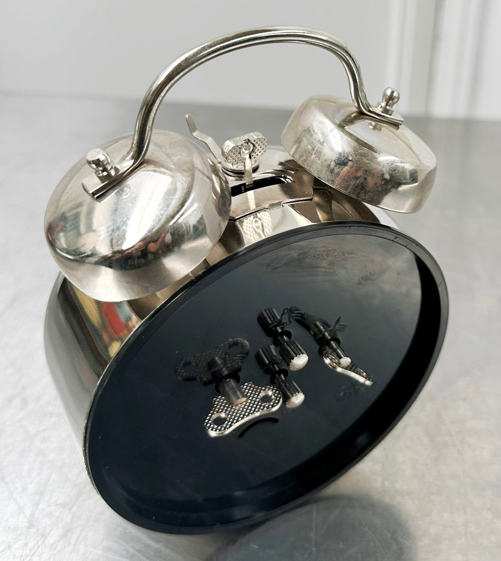 Clock Bell Vintage Aradora Wind-up Twin Bell Alarm Clock | Adelaide Clocks