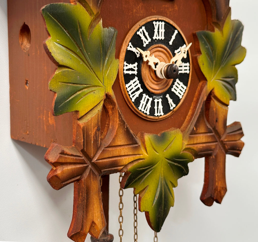 Vintage Blackforest Cuckoo Bird Chime Wall Clock | Adelaide Clocks