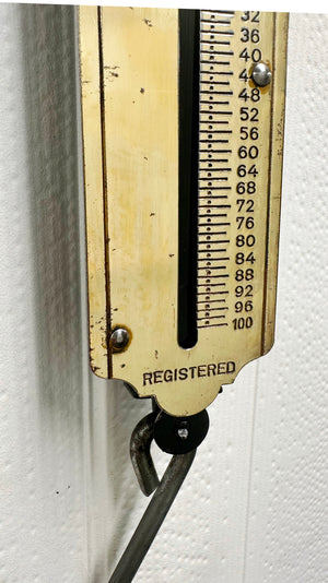 Original Vintage REBURE German Pocket Balance Wall Scale | Adelaide Clocks