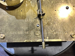 Antique German DRGM Westminster Chime Wall Clock | Adelaide Clocks