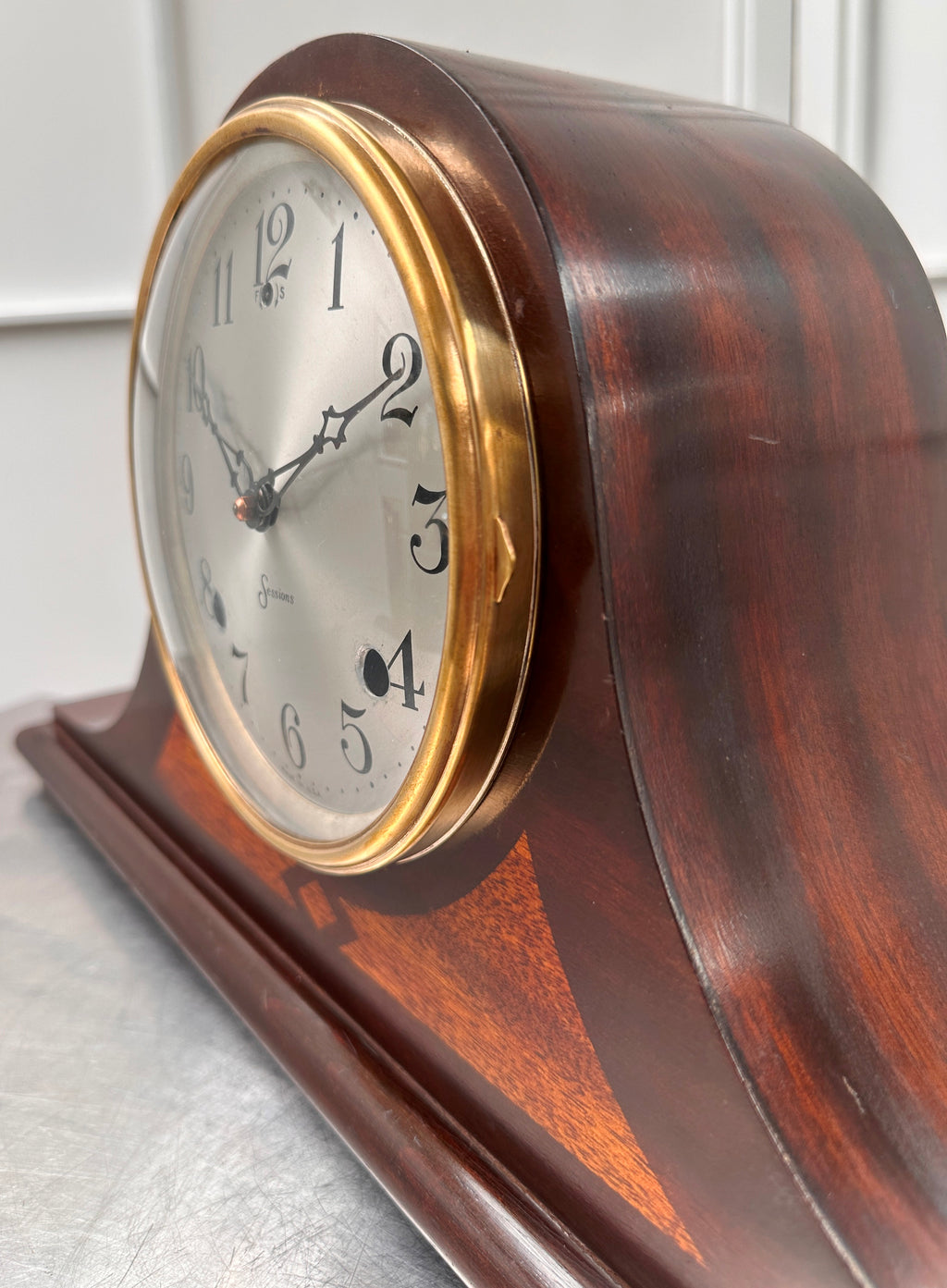 Vintage Sessions Hammer on Coil Strike Mantel Clock | Adelaide Clocks
