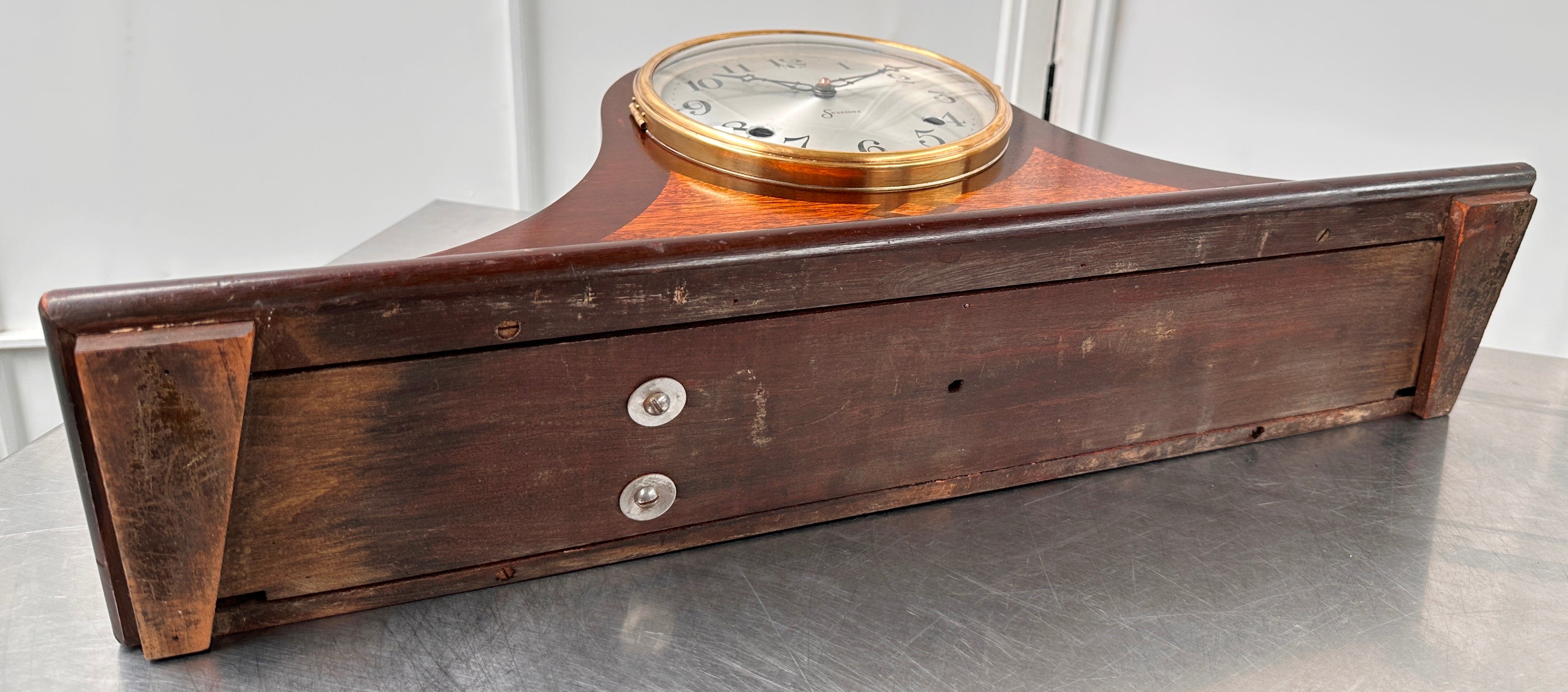 Vintage Sessions Hammer on Coil Strike Mantel Clock | Adelaide Clocks