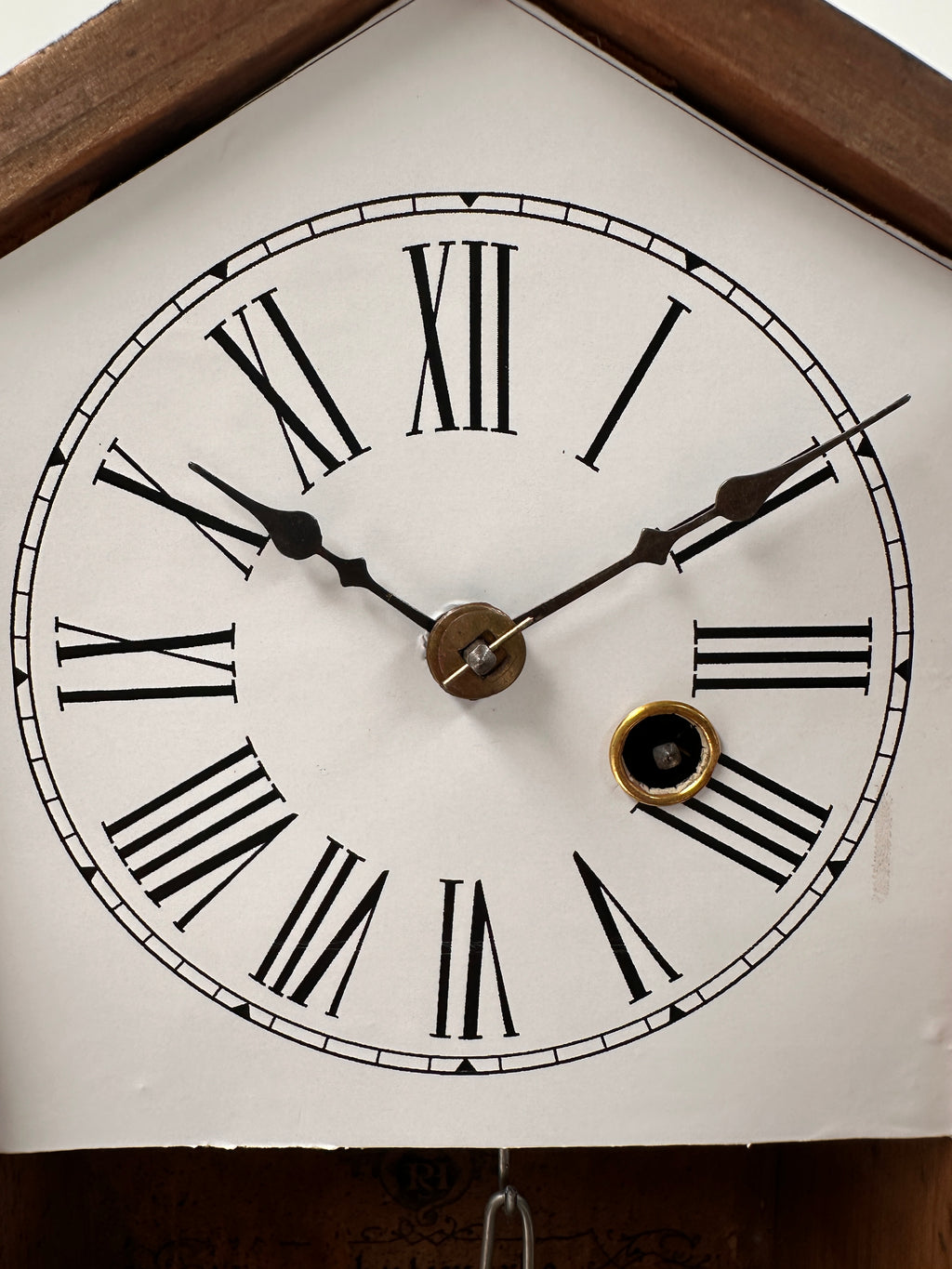 Antique German Gothic Petite Pendulum Mantel Clock | Adelaide Clocks