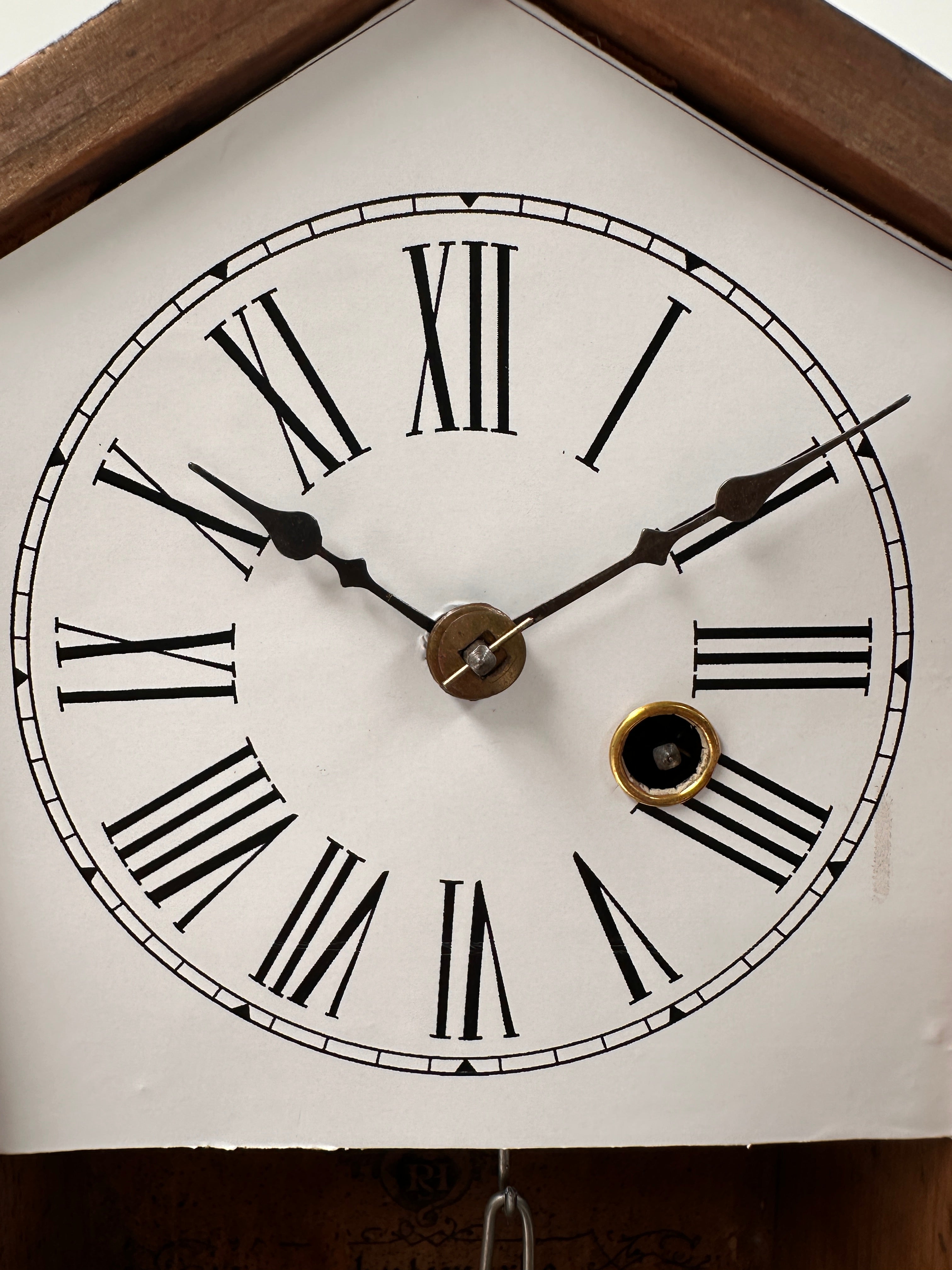 Antique German Gothic Petite Pendulum Mantel Clock | Adelaide Clocks