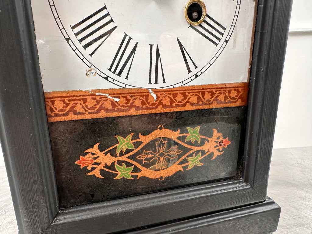 Antique German Gothic Petite Pendulum Mantel Clock | Adelaide Clocks