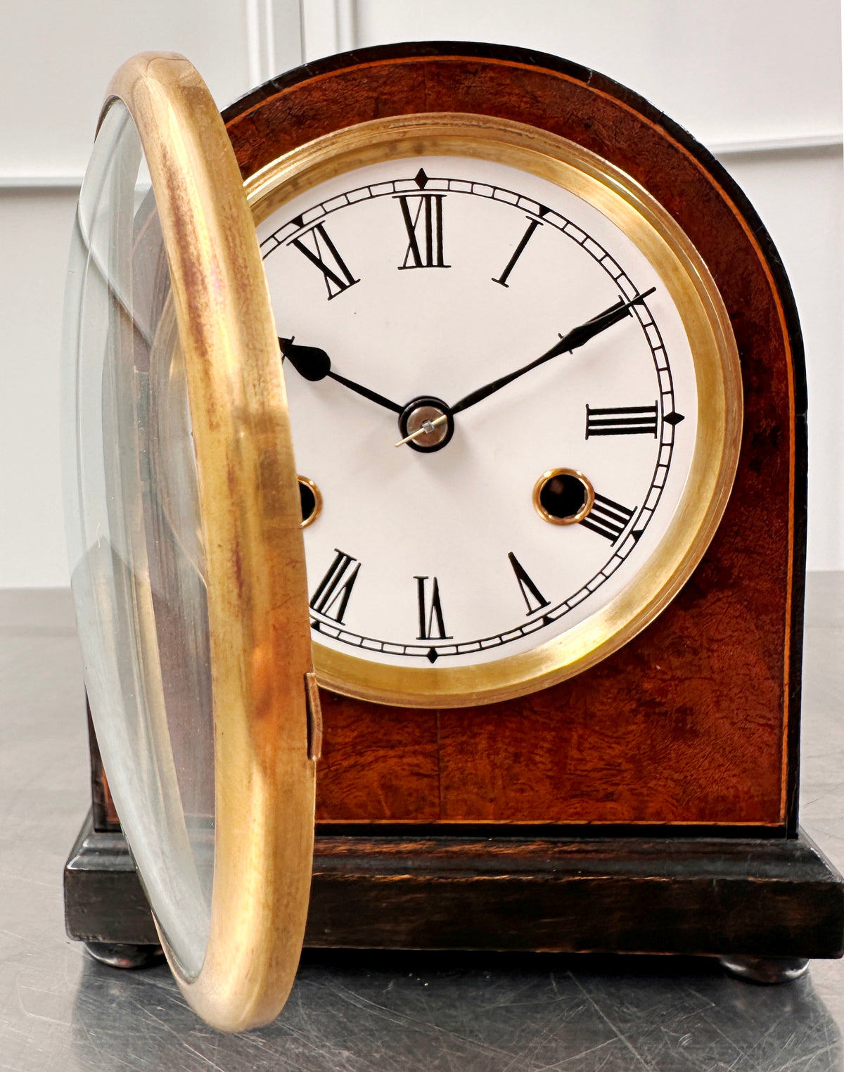 Vintage Cathedral Hammer on Coil Strike Mantel Clock | Adelaide Clocks