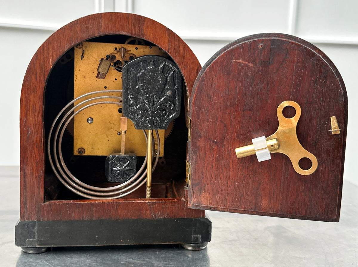 Vintage Cathedral Hammer on Coil Strike Mantel Clock | Adelaide Clocks