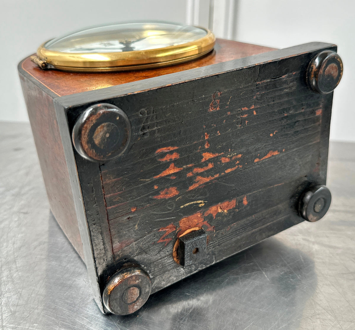 Vintage Cathedral Hammer on Coil Strike Mantel Clock | Adelaide Clocks