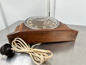 Vintage Art Deco METAMEC Electric Mantel Clock | Adelaide Clocks