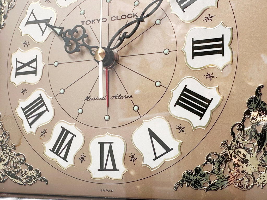 Vintage TOKYO Musical Alarm Mantel Clock | Adelaide Clocks