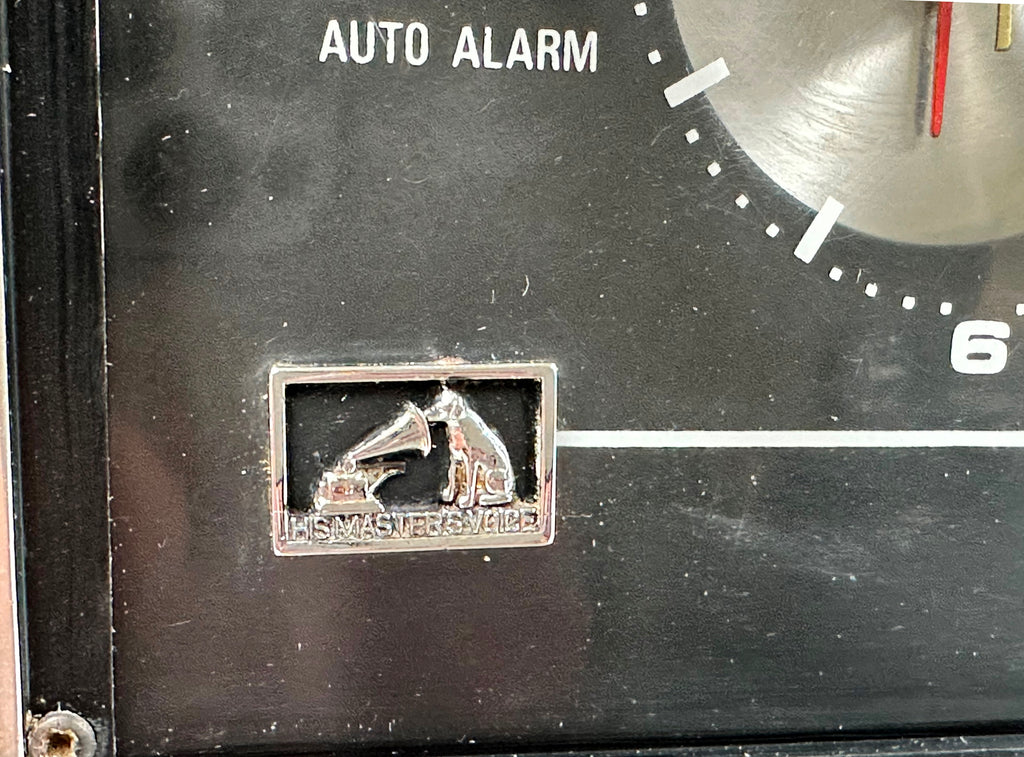 Vintage HMV 1970 Alarm Clock Radio | Adelaide Clocks