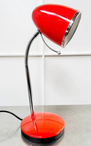 Retro Orange Table Top Desk Lamp | Adelaide Clocks