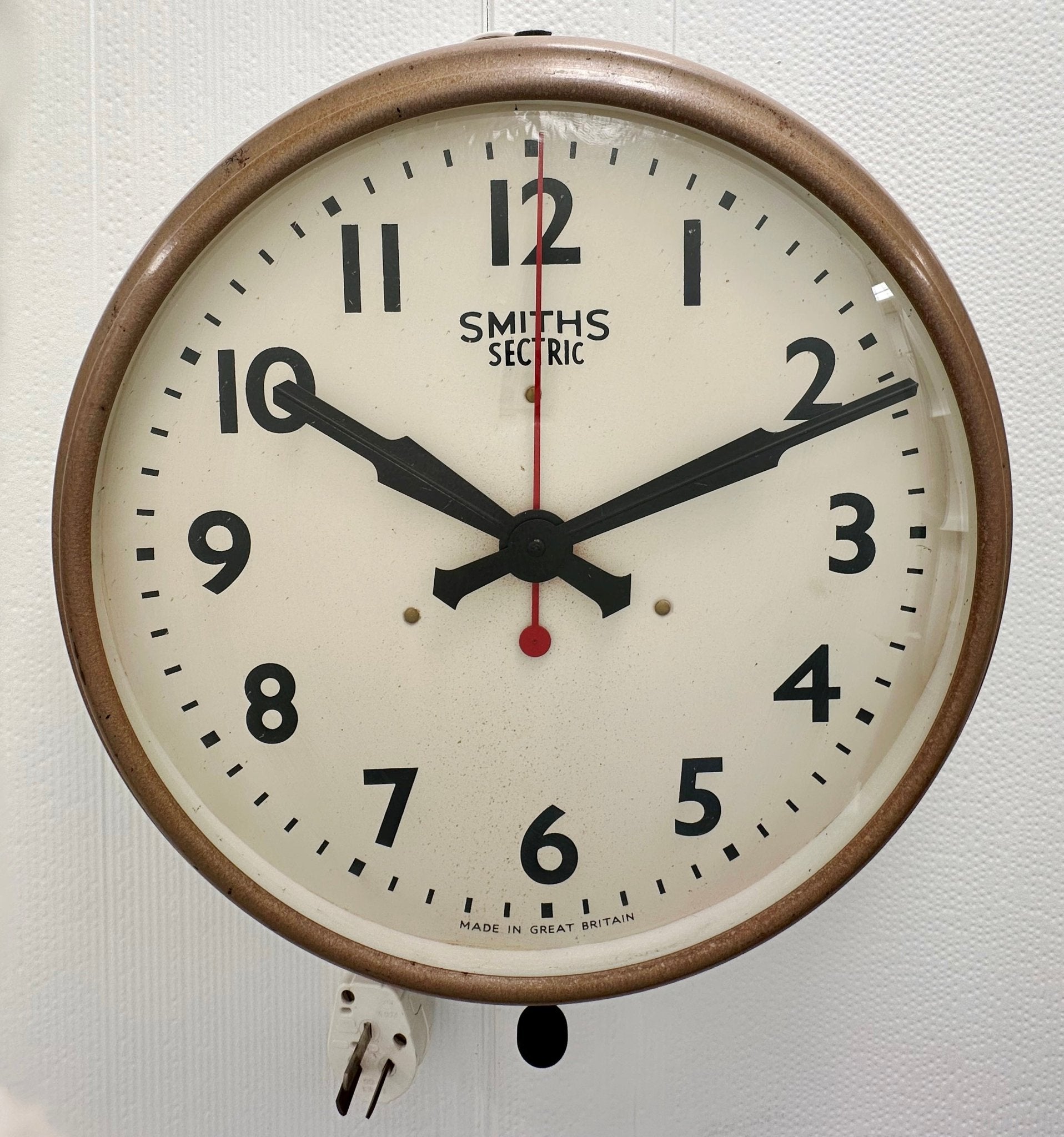 Only Clocks Vintage SMITHS Electric School / Station Wall Clock | Adelaide Clocks