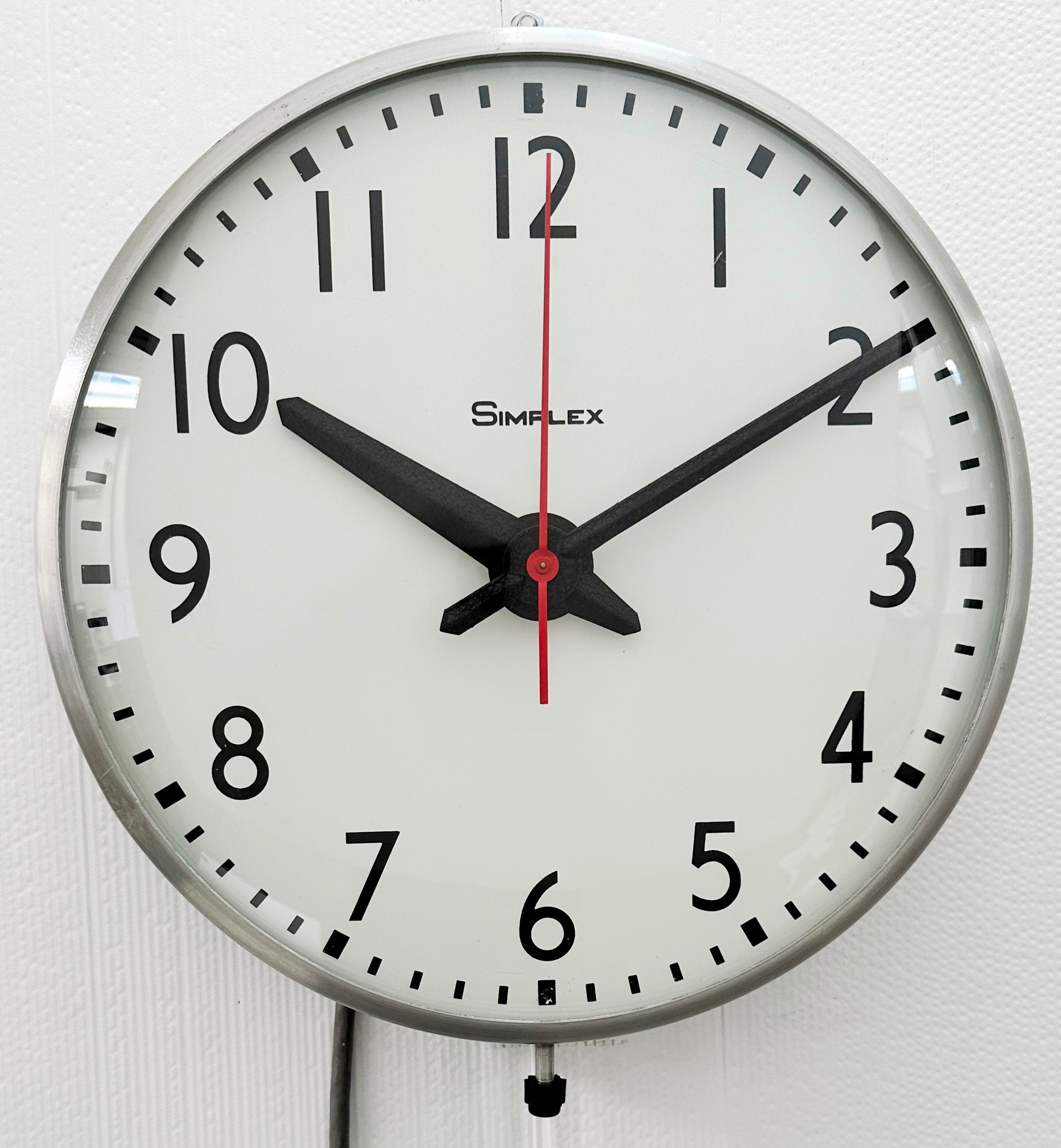 Vintage SIMPLEX Electric Wall School Clock | Adelaide Clocks