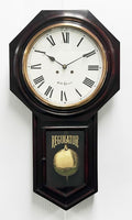 Antique Seth Thomas Regulator Octagon Hammer Strike Wall Clock | Adelaide Clocks