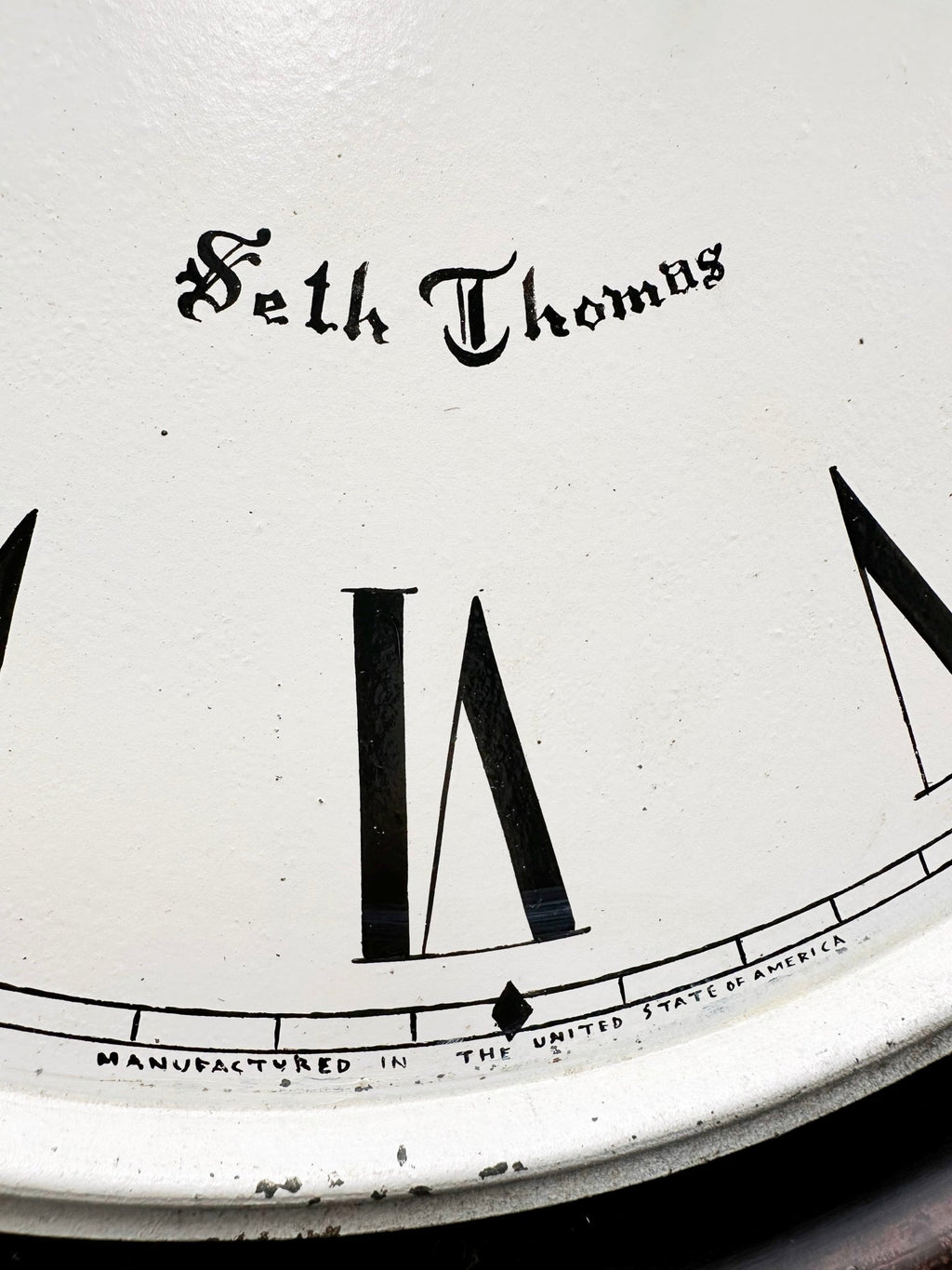 Antique Seth Thomas Regulator Octagon Hammer Strike Wall Clock | Adelaide Clocks