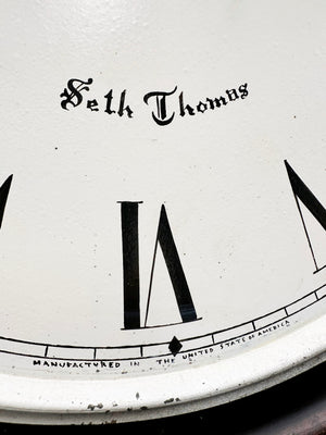 Antique Seth Thomas Regulator Octagon Hammer Strike Wall Clock | Adelaide Clocks