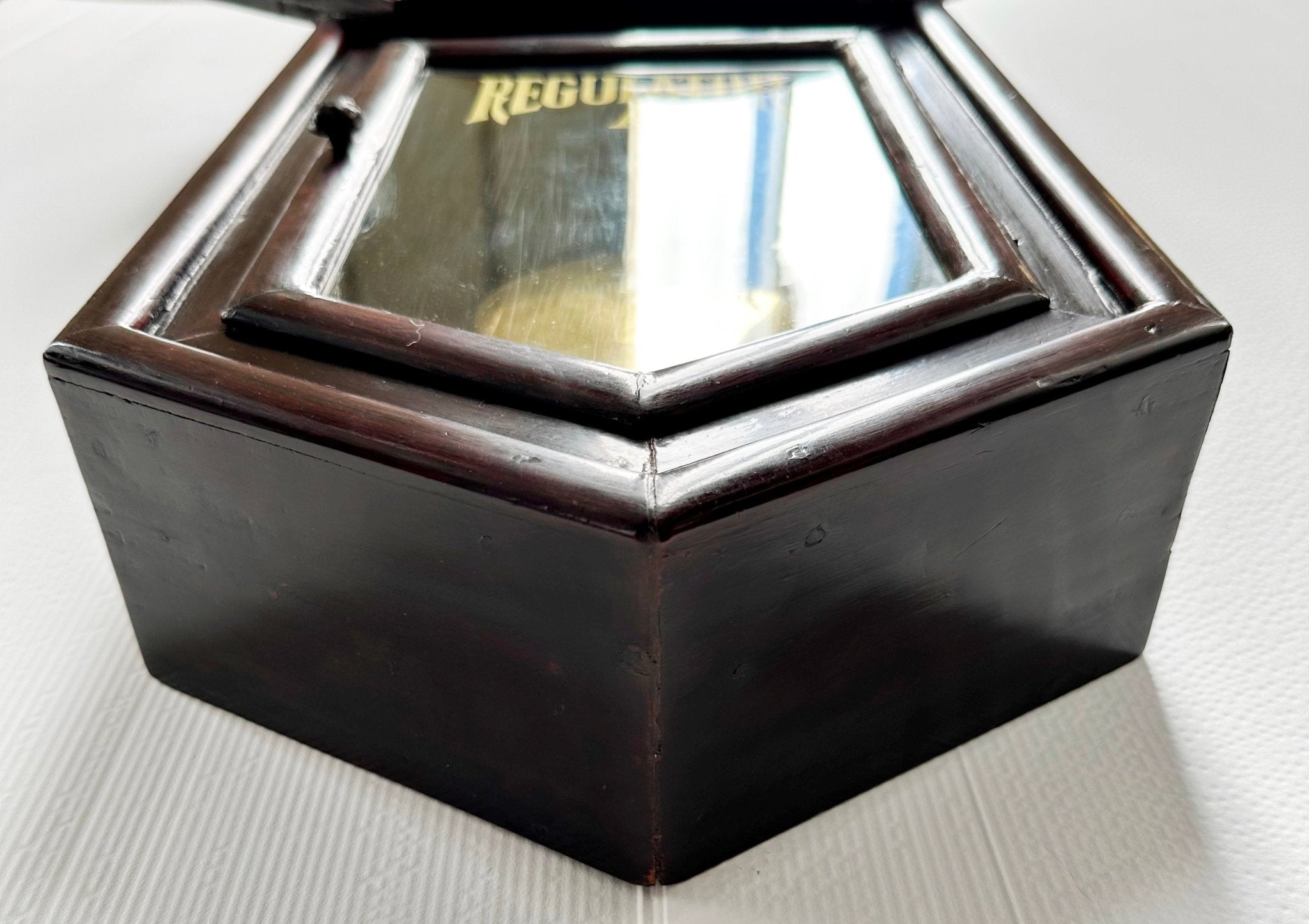 Antique Seth Thomas Regulator Octagon Hammer Strike Wall Clock | Adelaide Clocks