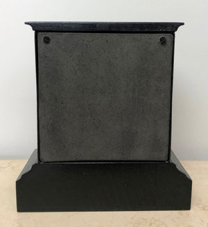 Antique ANSONIA Cast Iron Battery Mantel Clock | Adelaide Clocks