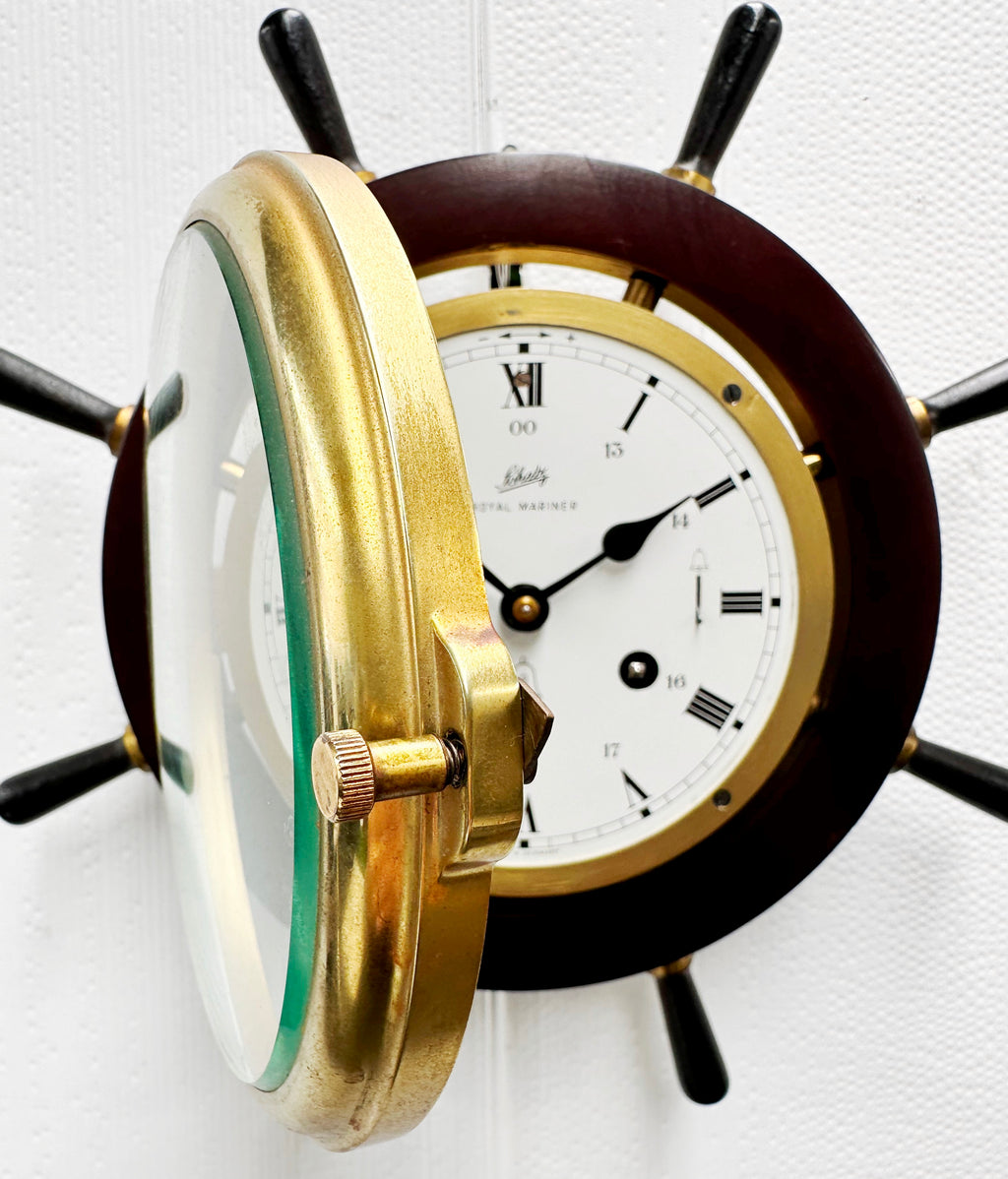 Vintage Schatz Royal Mariner Ships Bell Strike Wall Clock |  Adelaide Clocks