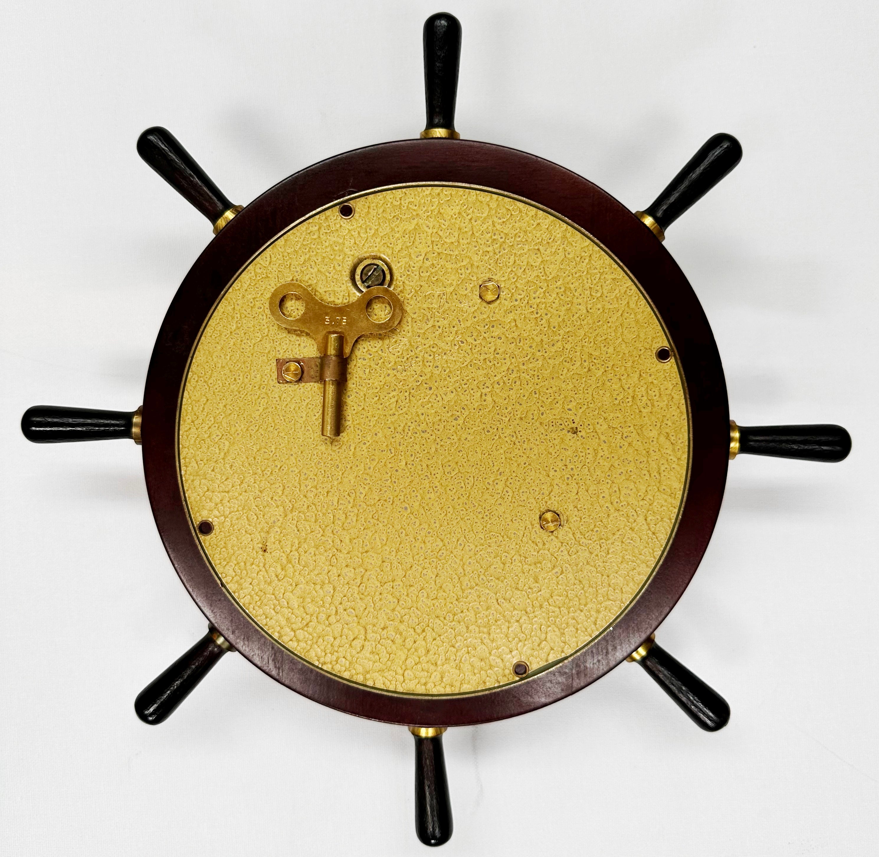 Vintage Schatz Royal Mariner Ships Bell Strike Wall Clock |  Adelaide Clocks